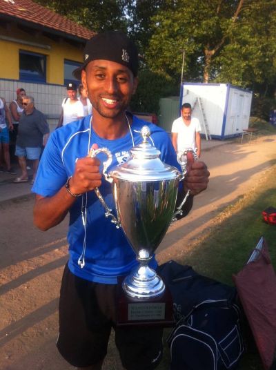 Mikias Alem hatte mit 8 Toren zum Gewinn des Pokals beigetragen