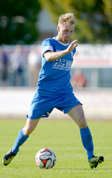 Dreifacher Torschütze: Yannik Weber