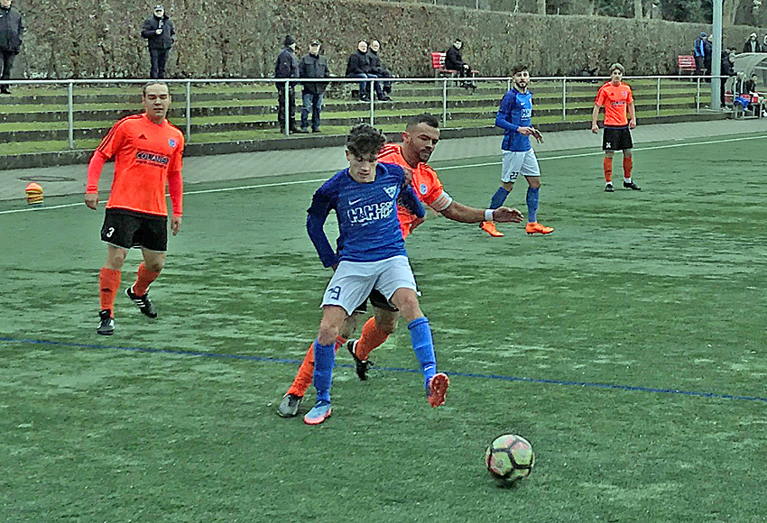 Justin Samardzic unterlag mit dem SV Weil 1:4