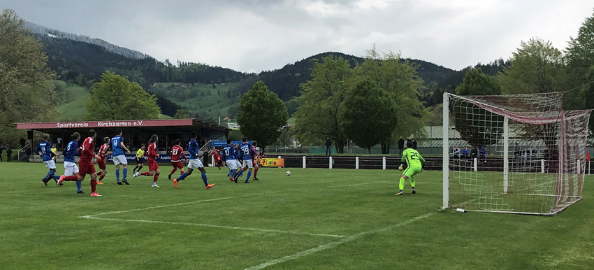 Durch eine Standardsituation kam der SV Kirchzarten zum Ausgleich